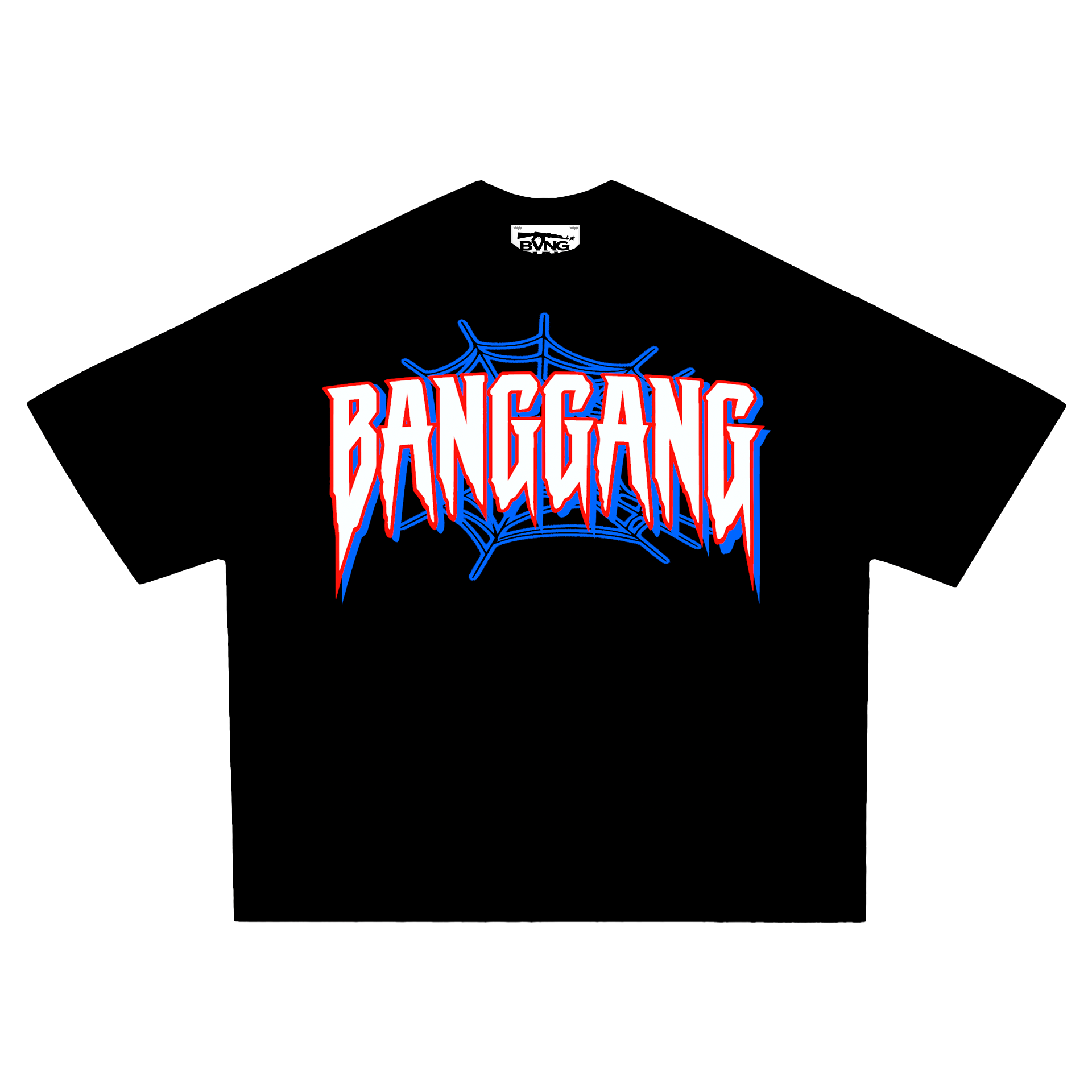 Polera Boxy Spider OG Heavyweight Black