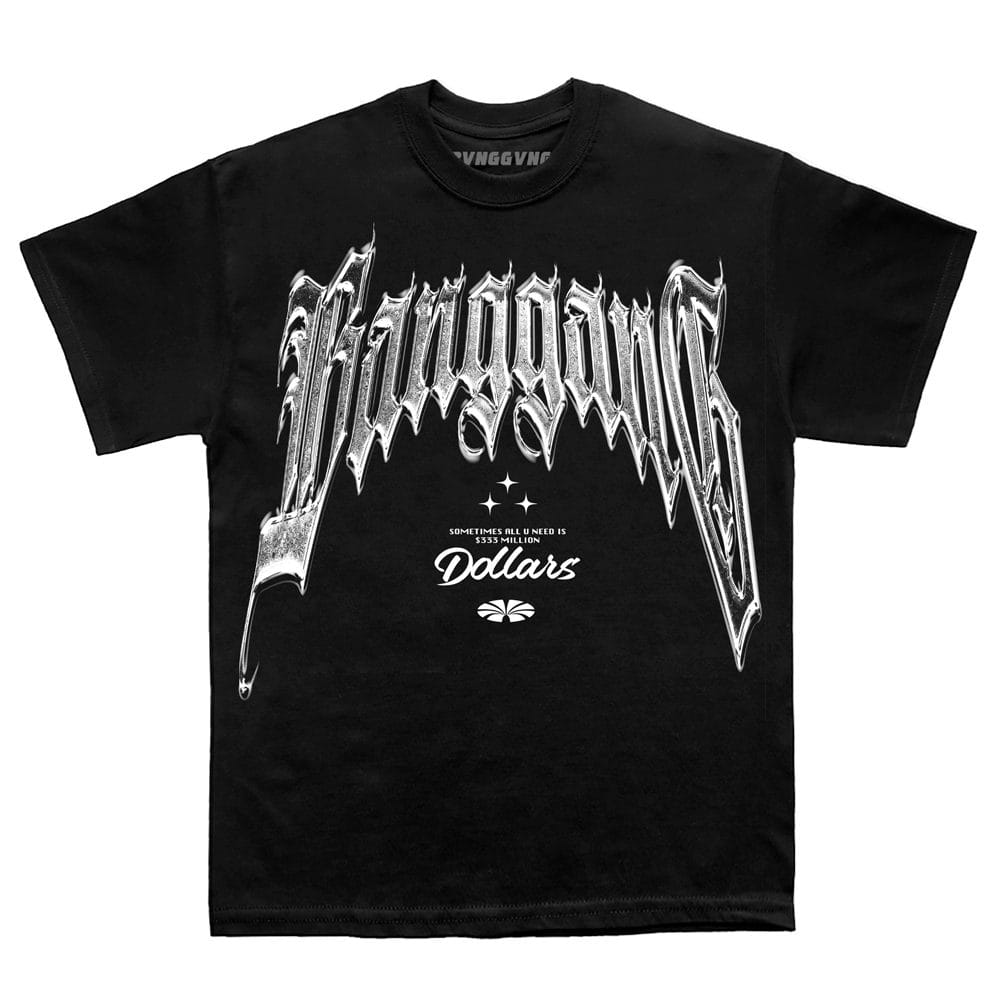 Polera 333 Black - BANG GANG