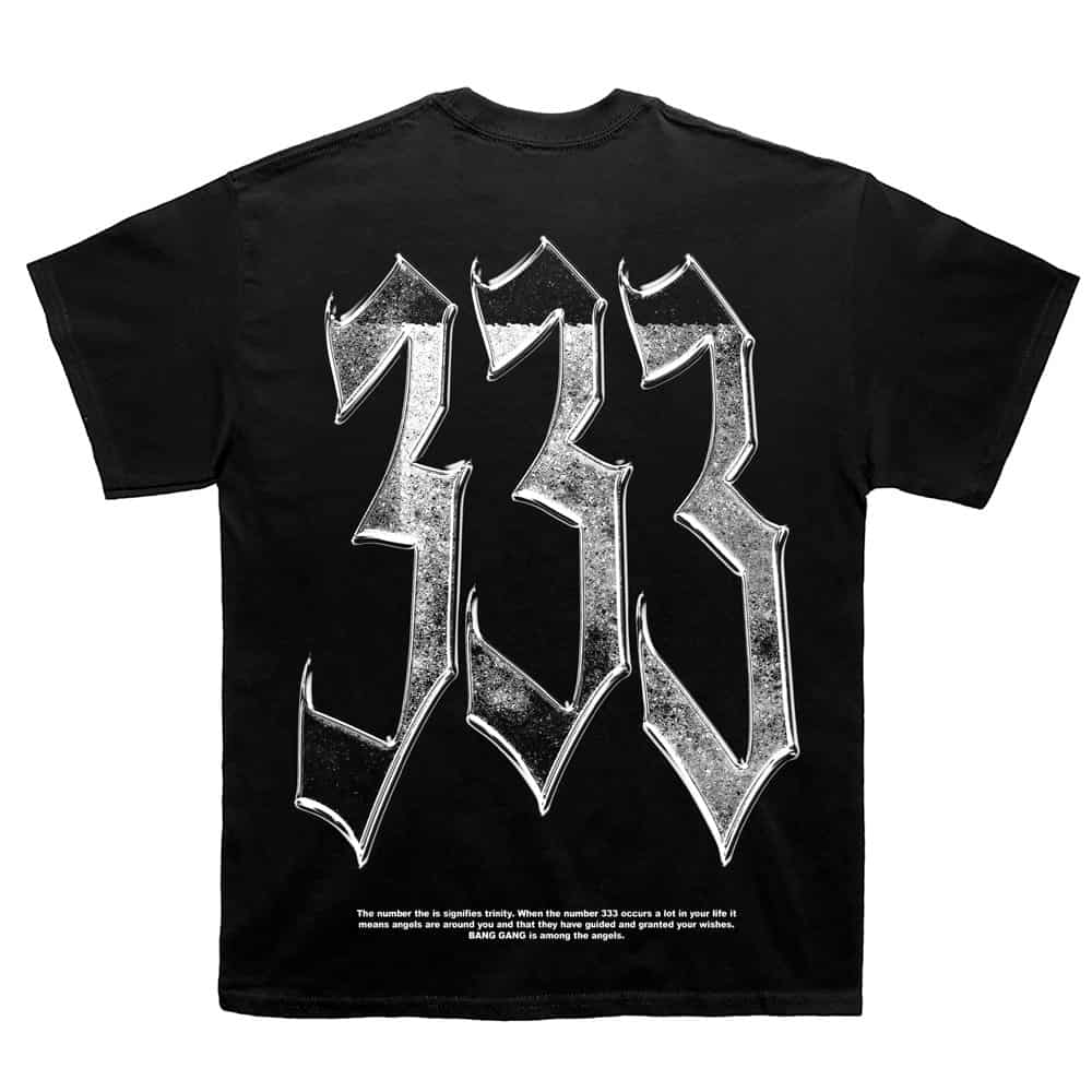 Polera 333 Black - BANG GANG