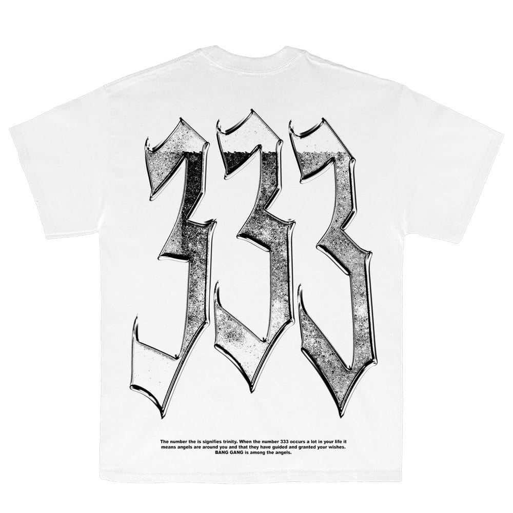 Polera 333 White - BANG GANG