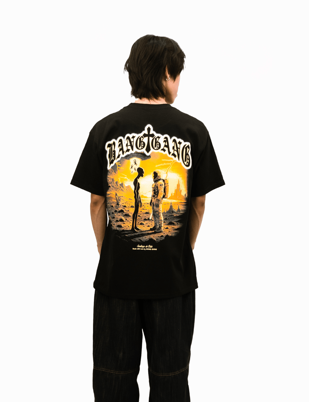 Polera Angels Or Visitors - BANG GANG