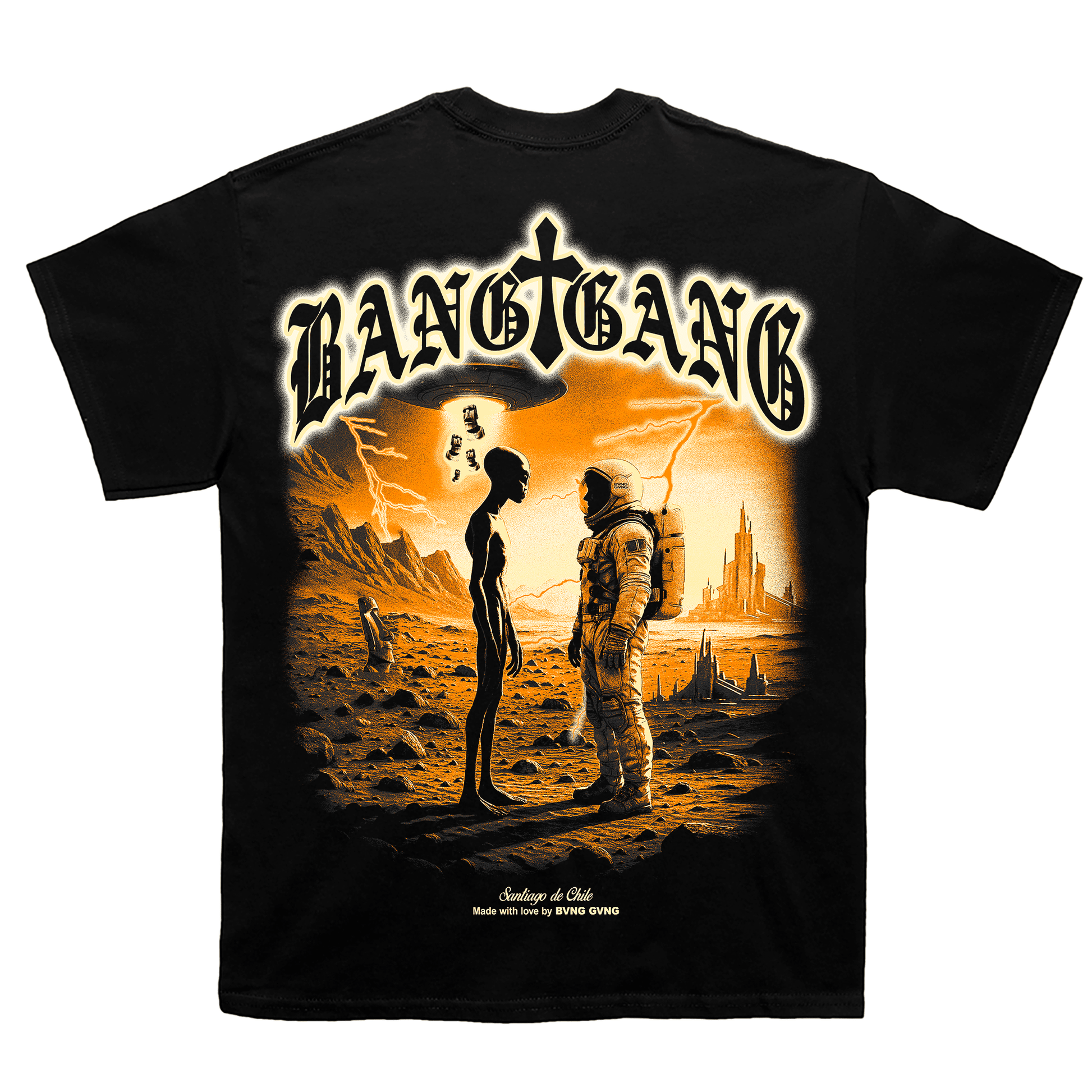 Polera Angels Or Visitors - BANG GANG