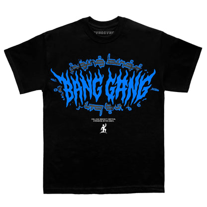 Polera Bloodline Blue Black - BANG GANG
