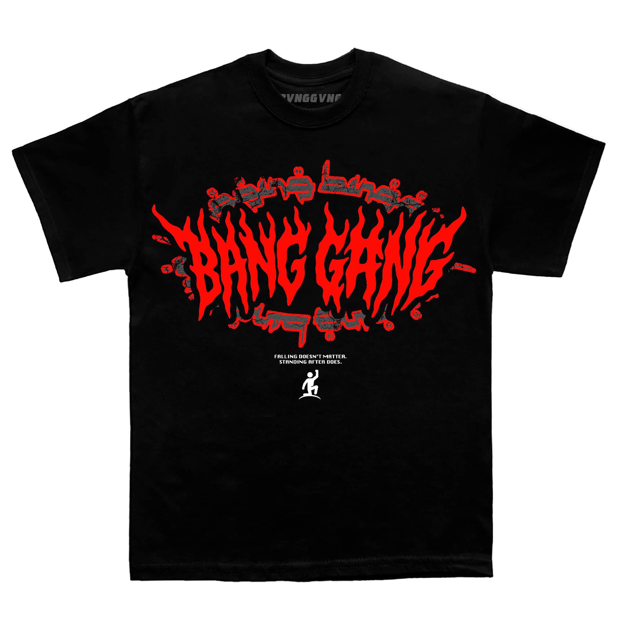 Polera Bloodline Red Black - BANG GANG