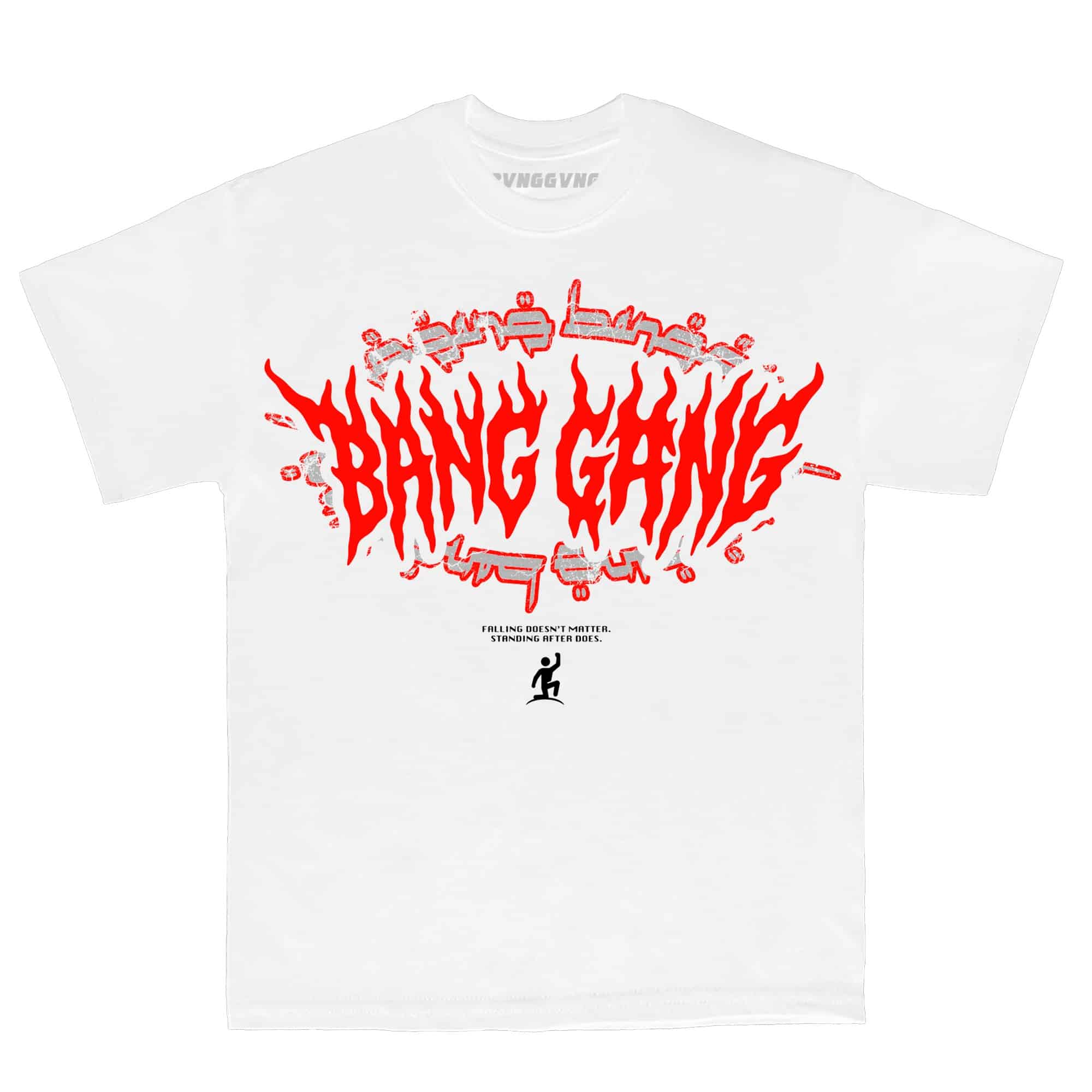 Polera Bloodline Red White - BANG GANG