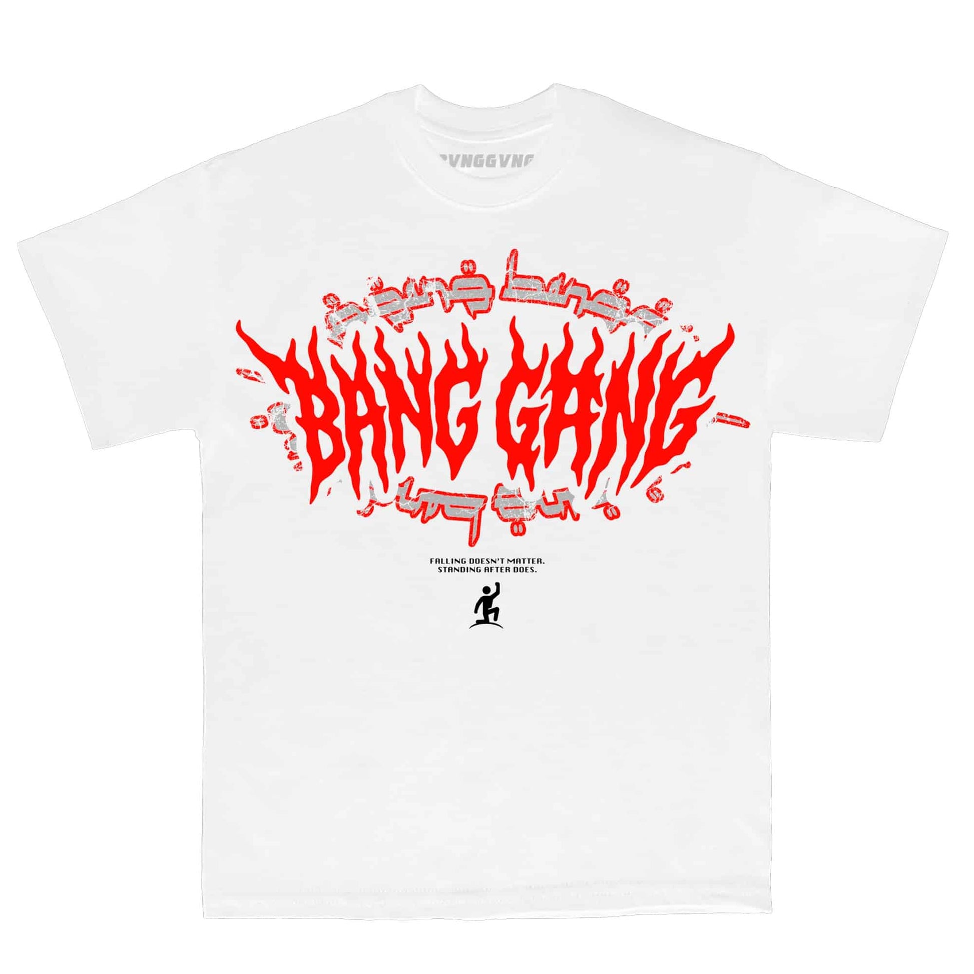 Polera Bloodline Red White - BANG GANG