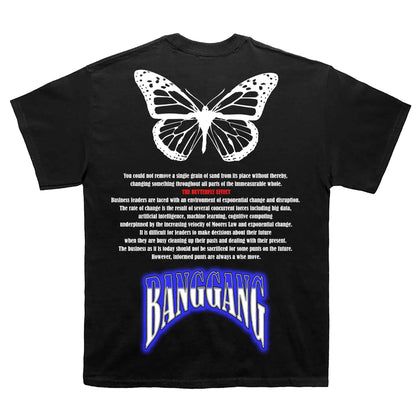 Polera Butterfly Effect Black - BANG GANG