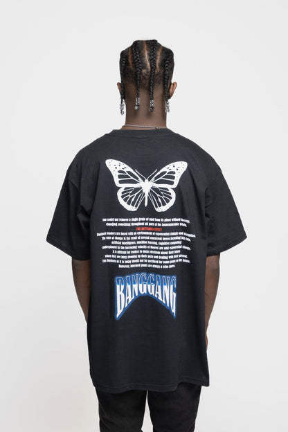Polera Butterfly Effect Black - BANG GANG