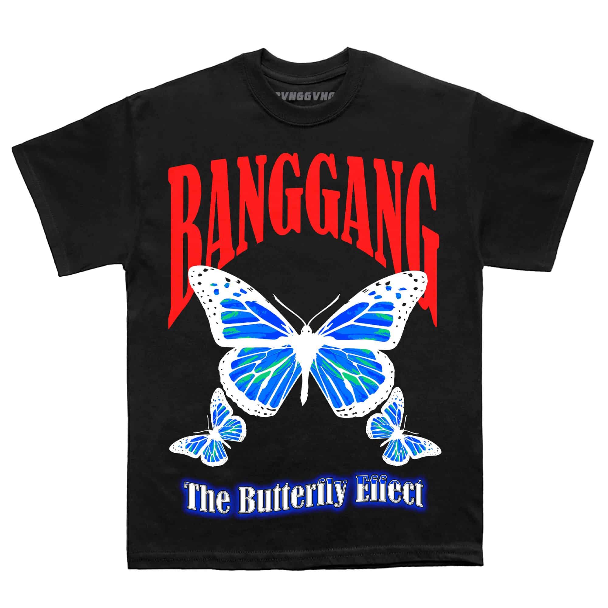 Polera Butterfly Effect Black - BANG GANG