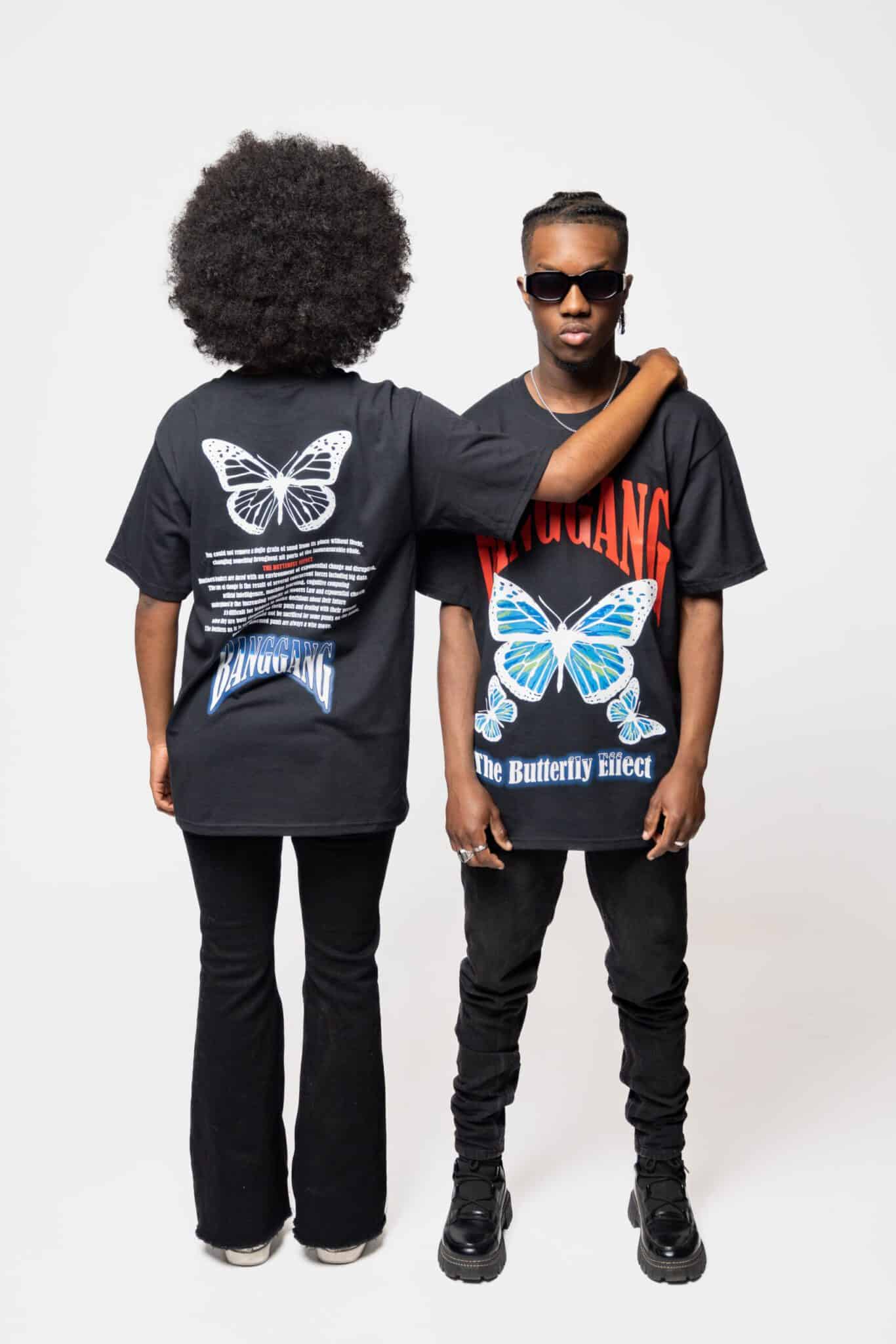 Polera Butterfly Effect Black - BANG GANG