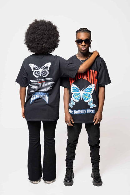 Polera Butterfly Effect Black - BANG GANG