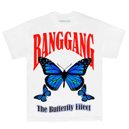 Polera Butterfly Effect White - BANG GANG