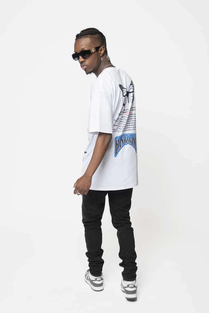 Polera Butterfly Effect White - BANG GANG
