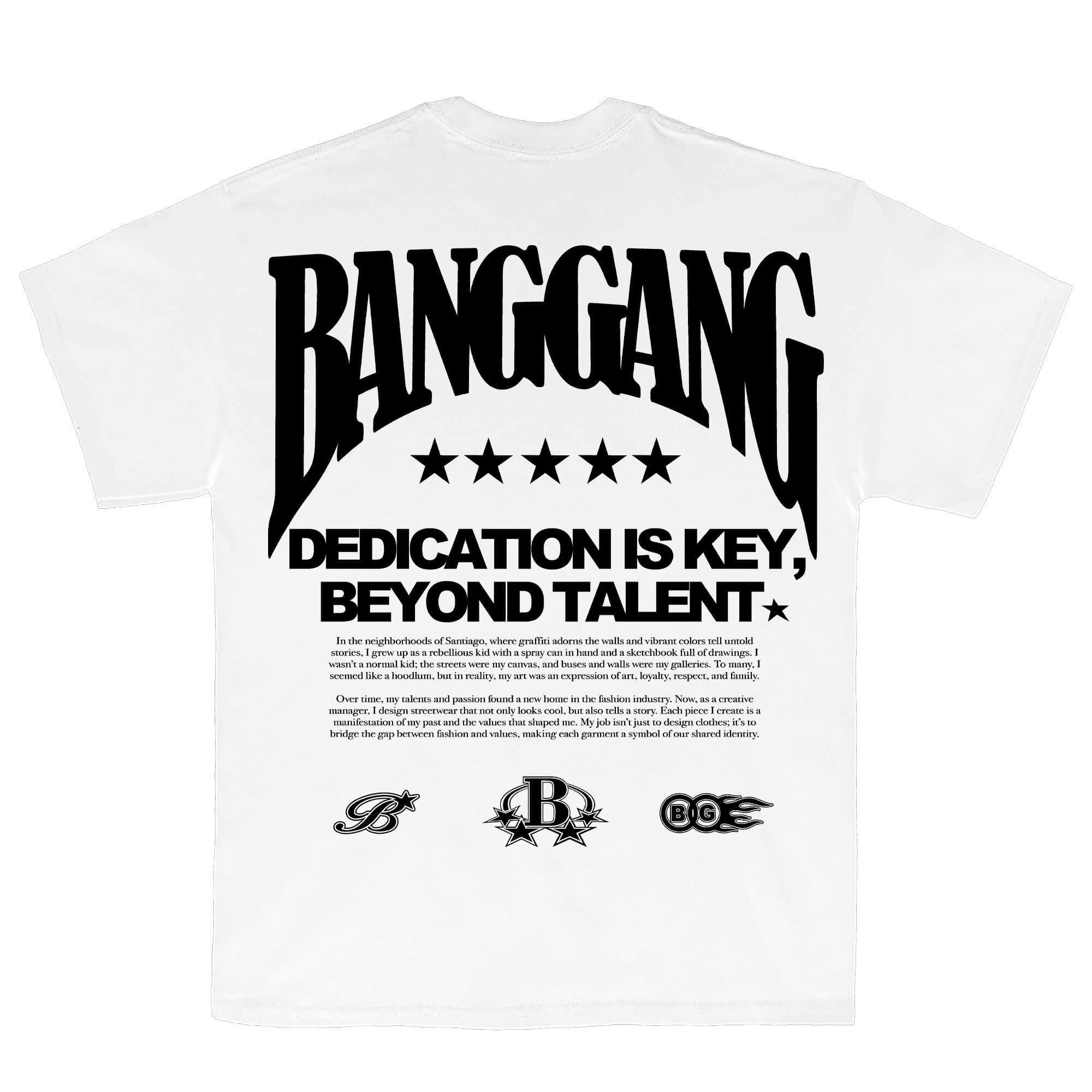 Polera Creative Manager White - BANG GANG