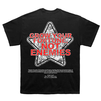 Polera Fortune Black - BANG GANG