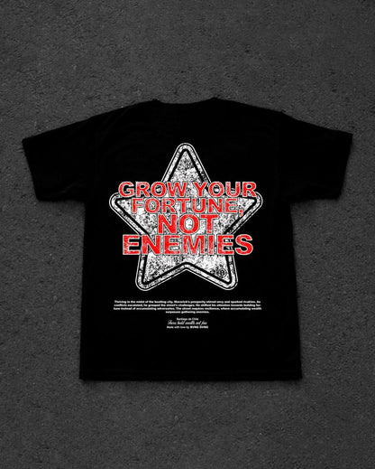Polera Fortune Black - BANG GANG