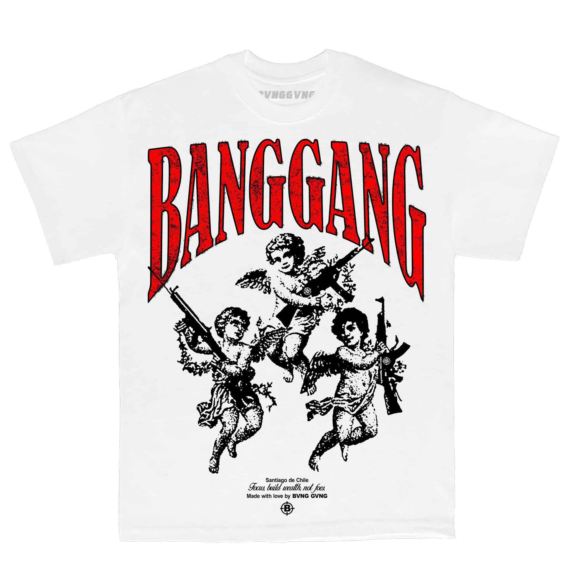 Polera Fortune White - BANG GANG