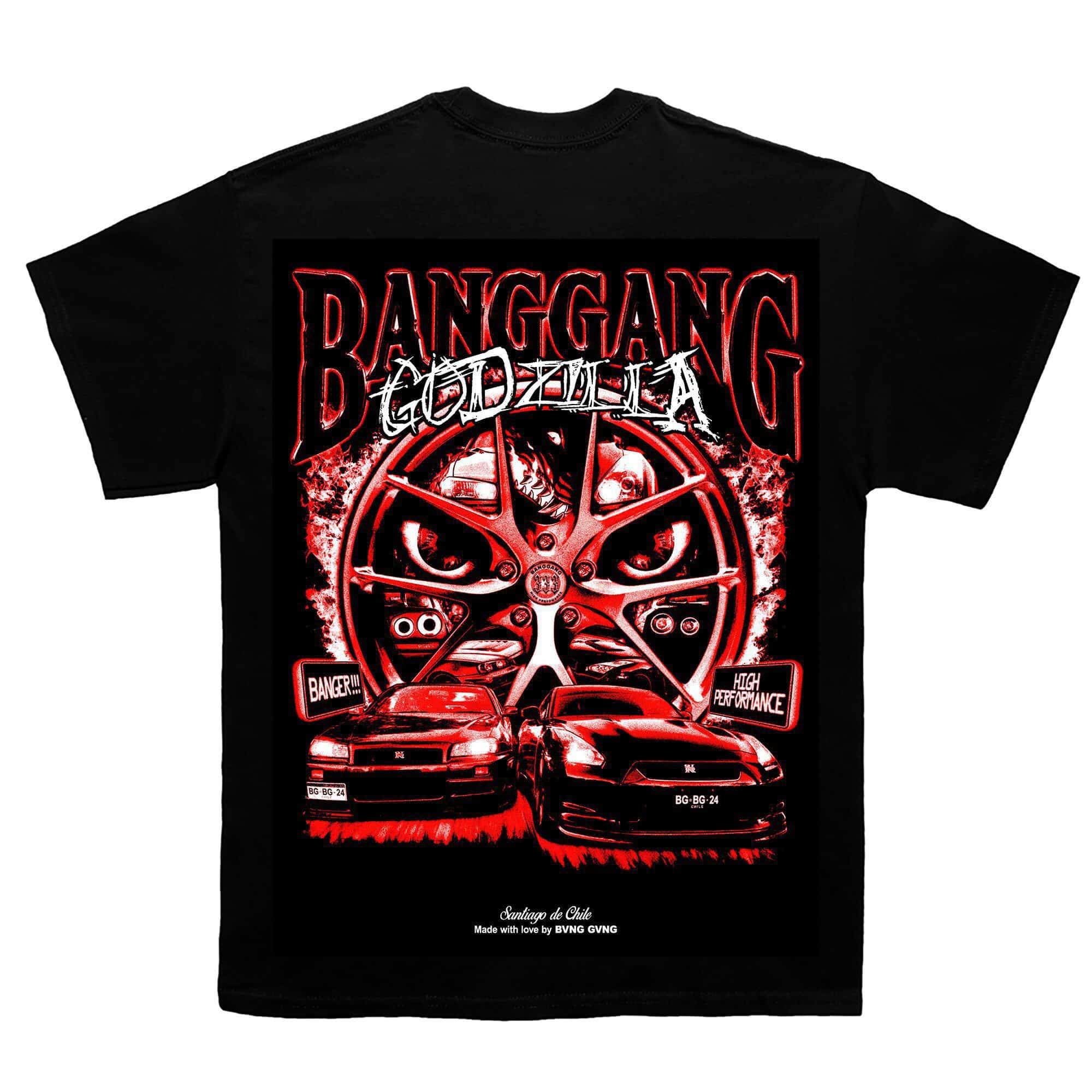 Polera Godzilla Red - BANG GANG