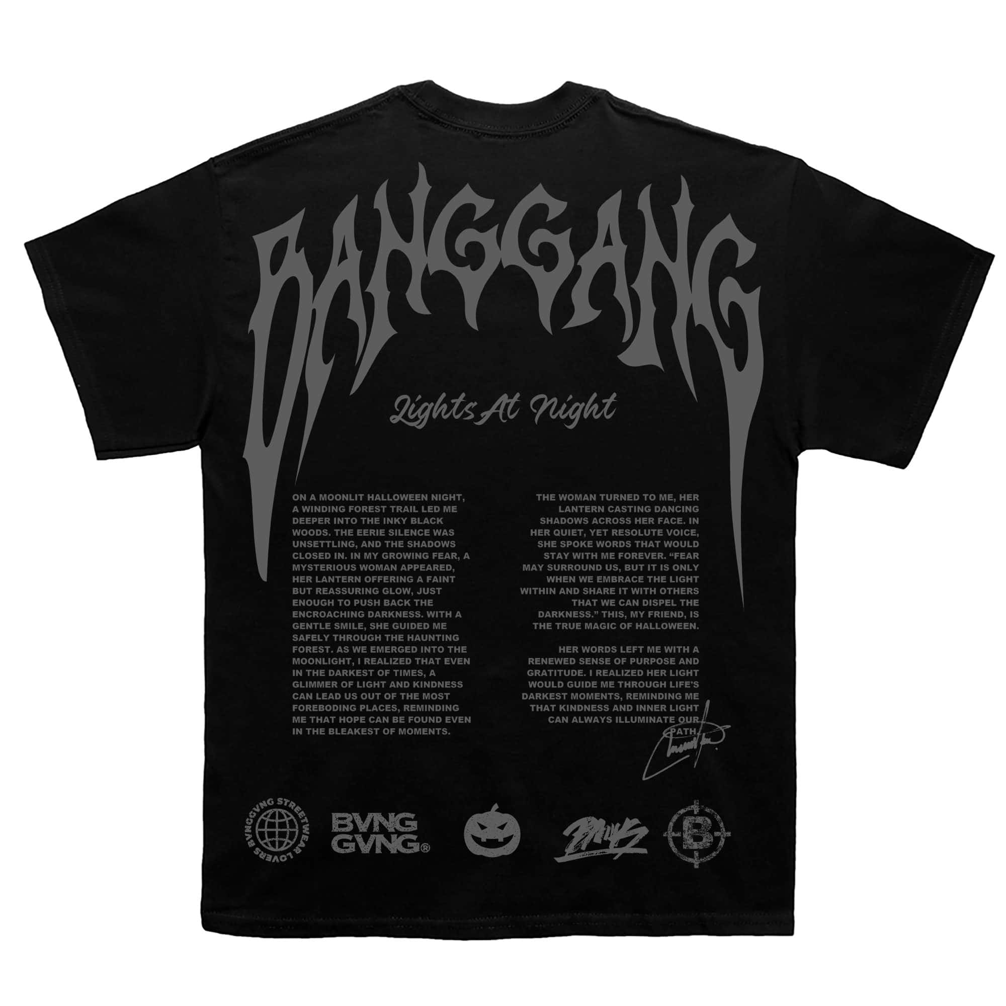 Polera Lights At Night Grey - BANG GANG