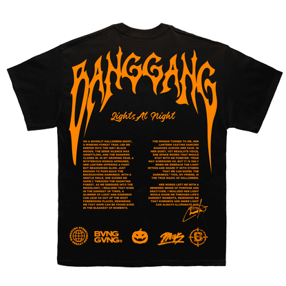 Polera Lights At Night Orange - BANG GANG