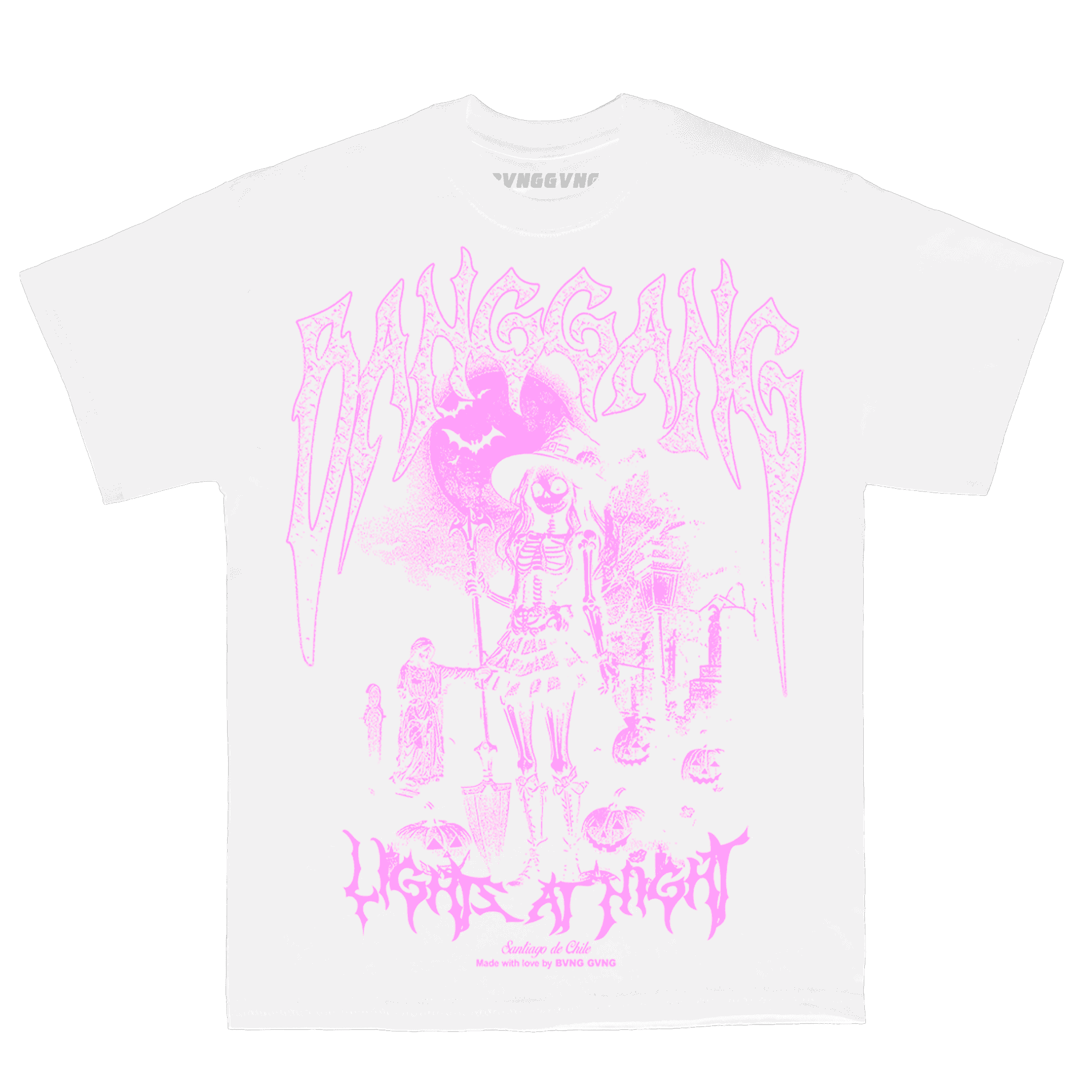 Polera Lights At Night Pink - BANG GANG