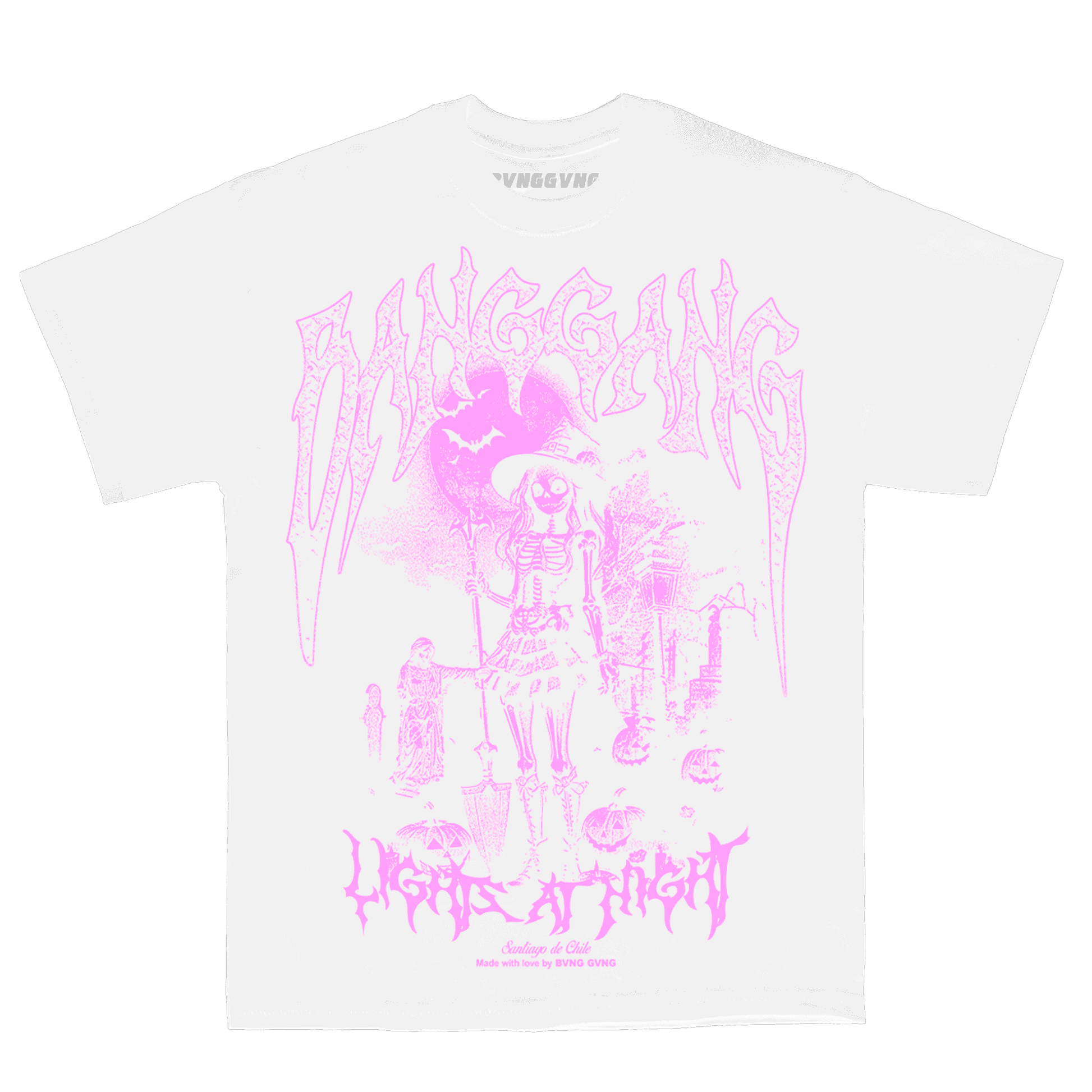 Polera Lights At Night Pink - BANG GANG