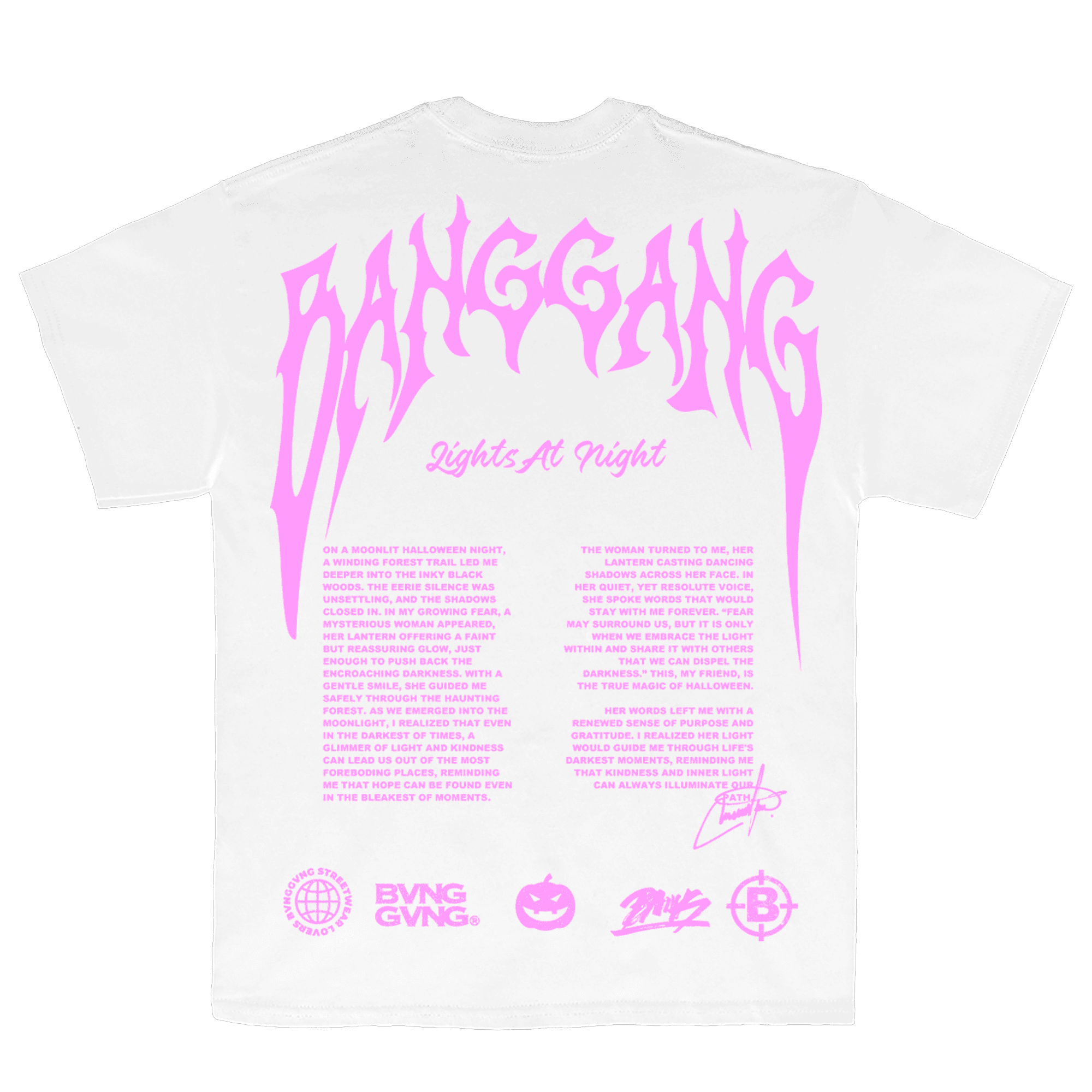 Polera Lights At Night Pink - BANG GANG