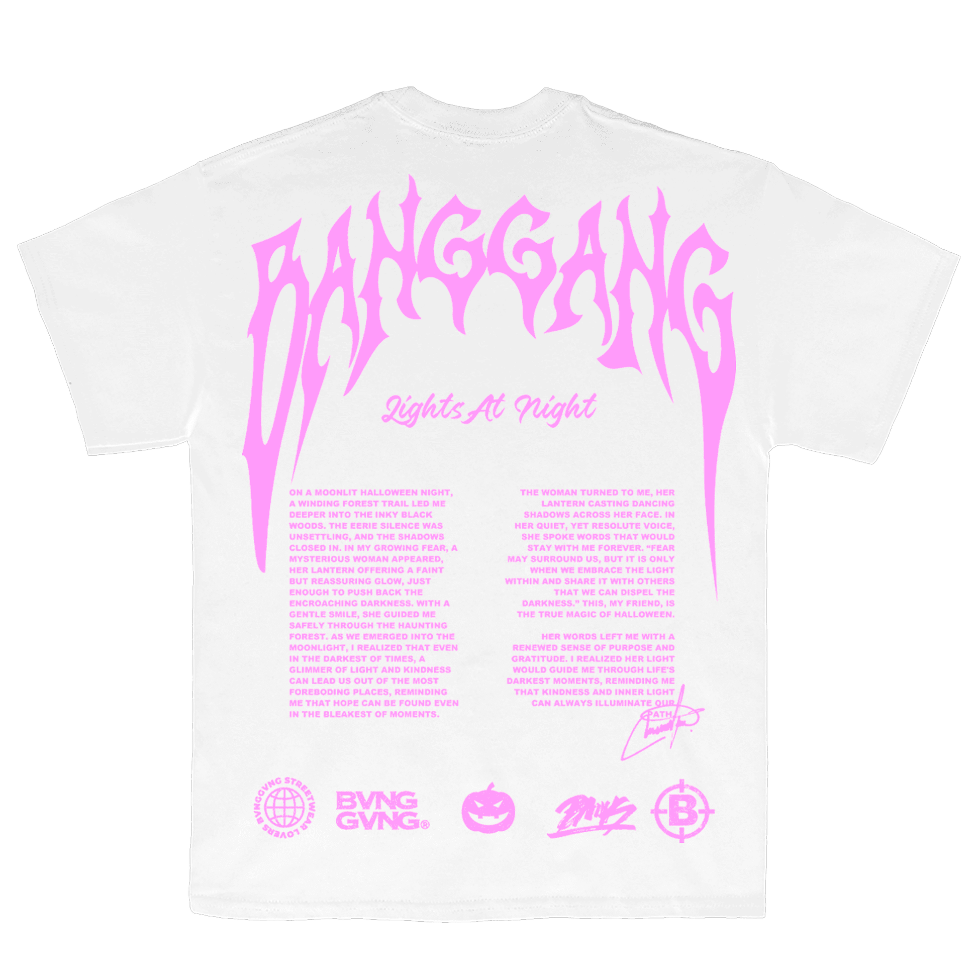 Polera Lights At Night Pink - BANG GANG