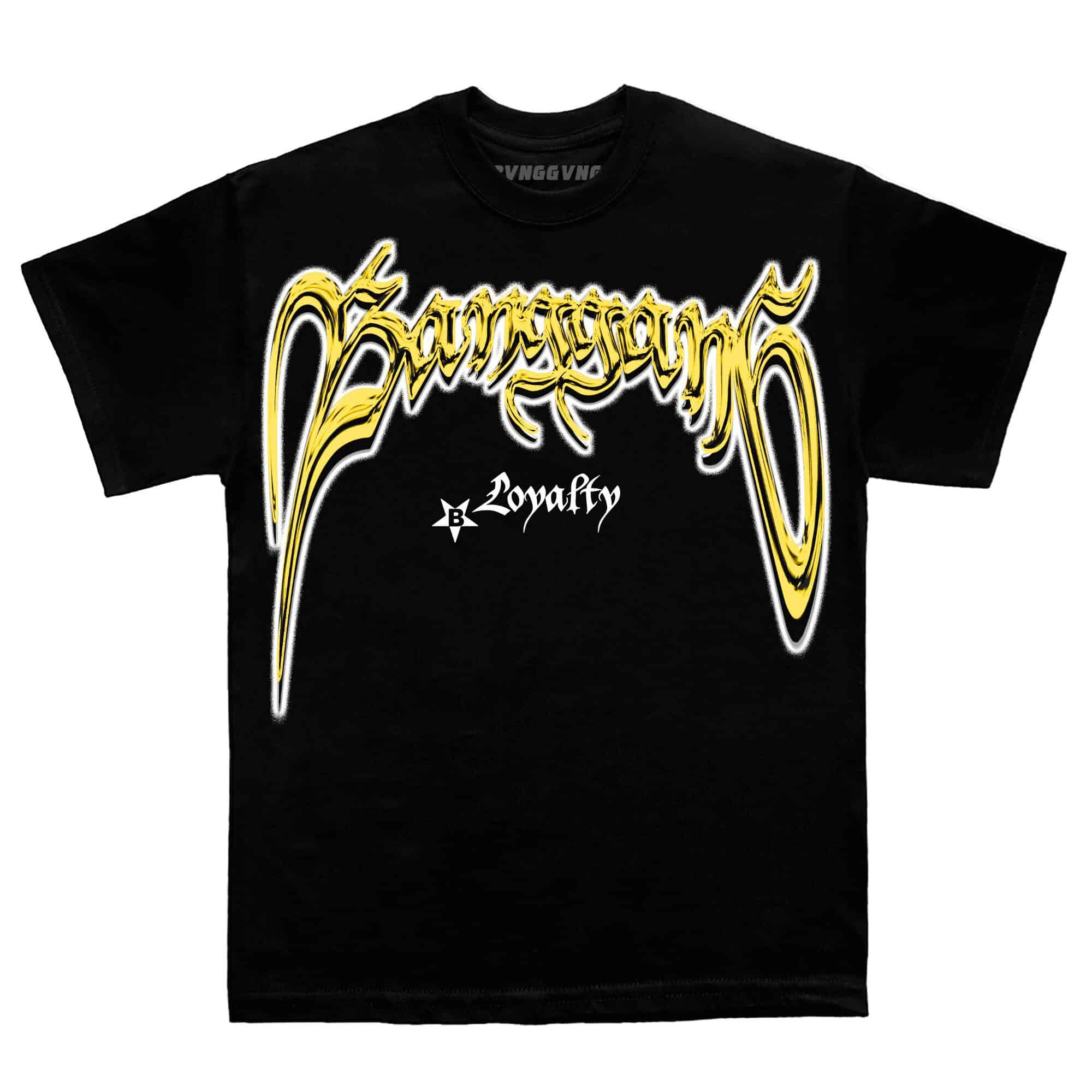 Polera Loyalty Yellow Black - BANG GANG