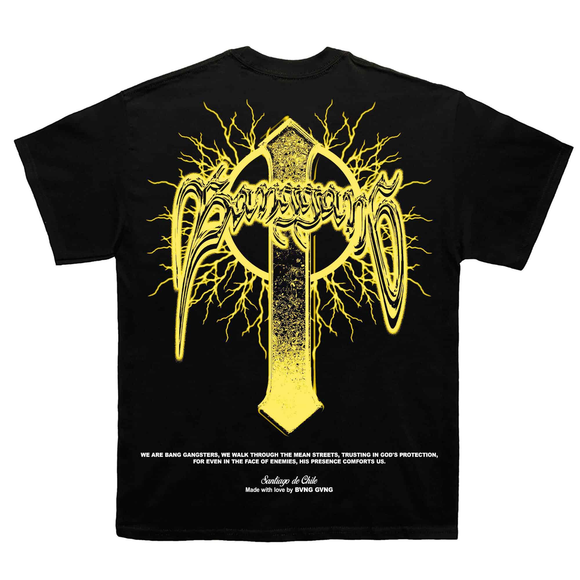 Polera Loyalty Yellow Black - BANG GANG
