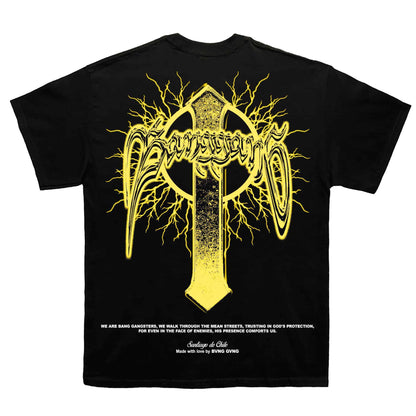 Polera Loyalty Yellow Black - BANG GANG