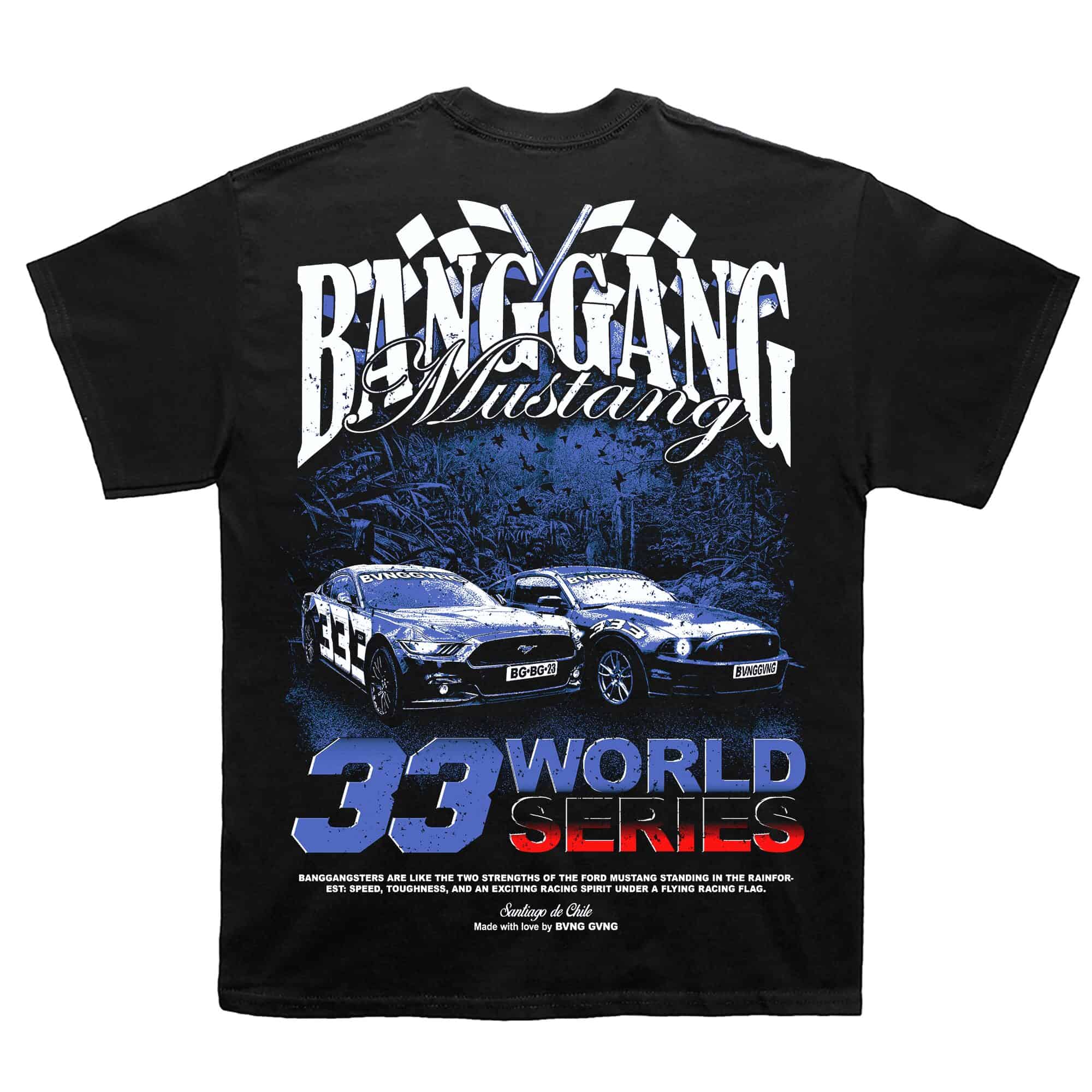 Polera Mustang BG - BANG GANG