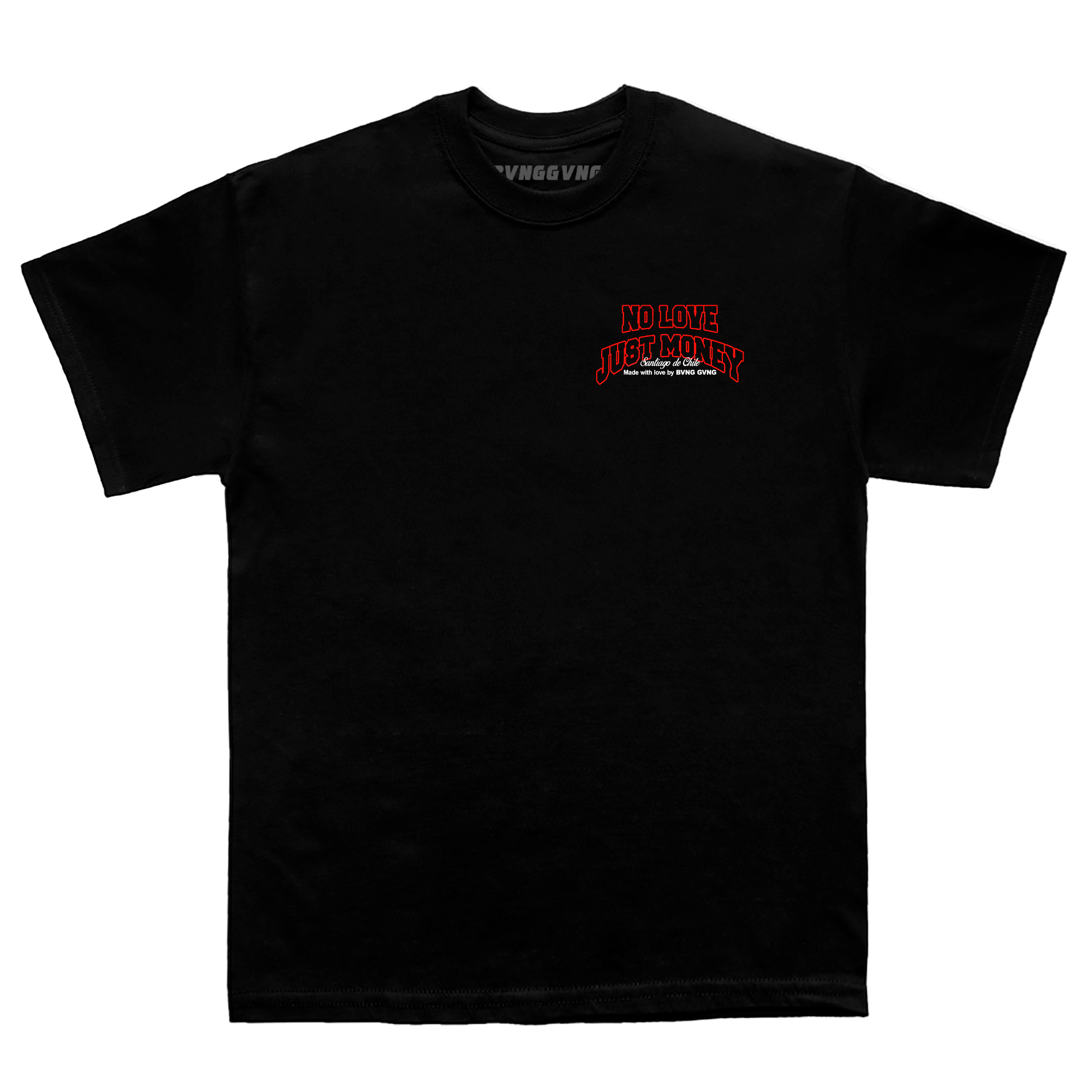 Polera No Love Just Money - BANG GANG