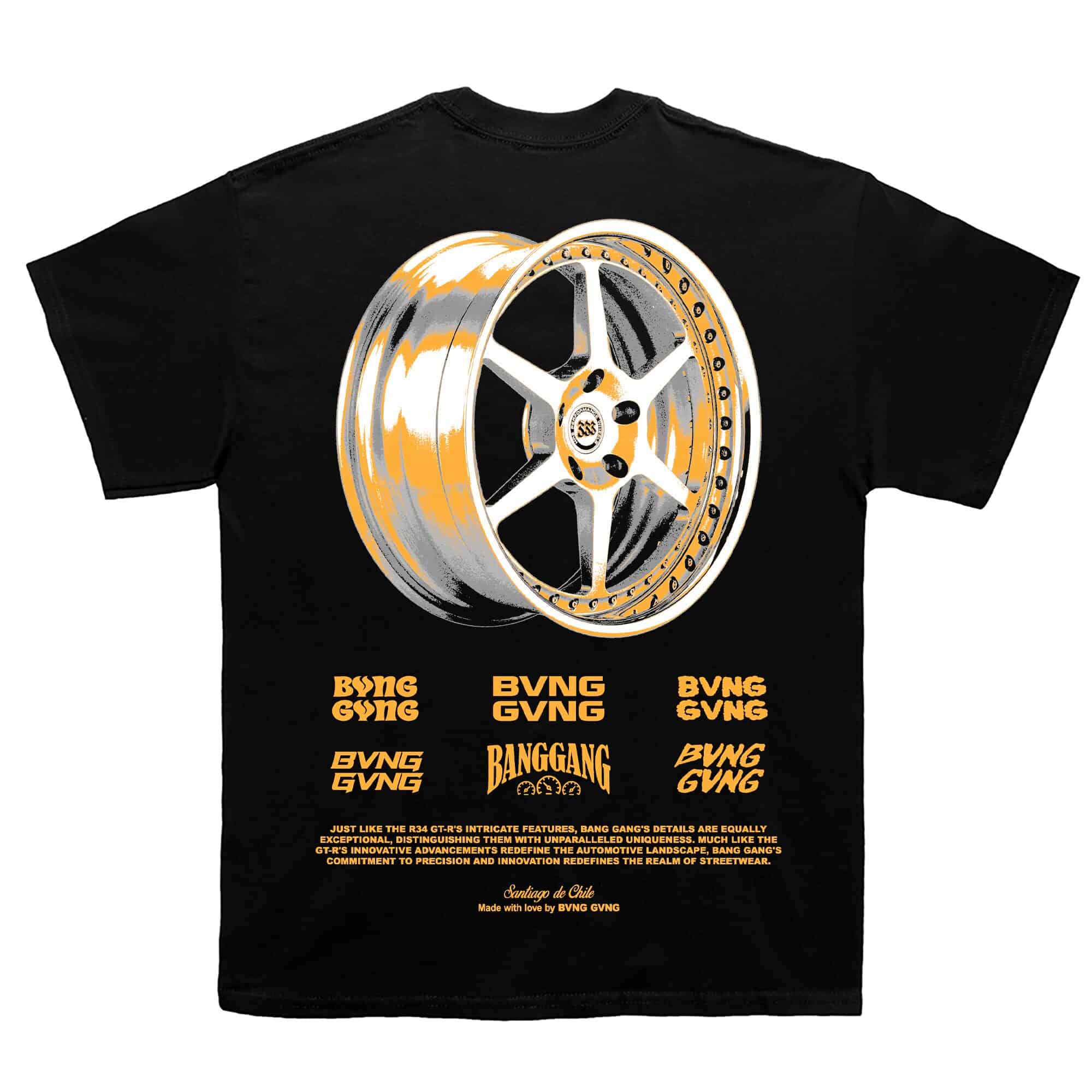 Polera R34 GT - R Black - BANG GANG