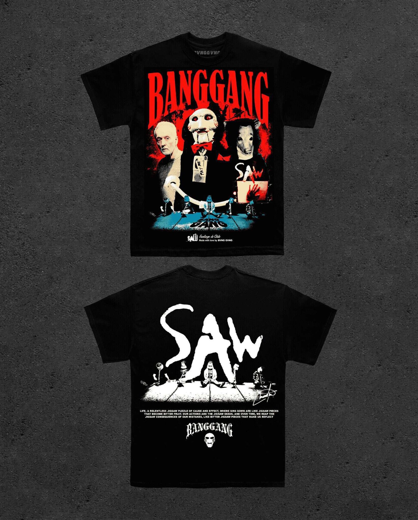 Polera SAW BG - BANG GANG