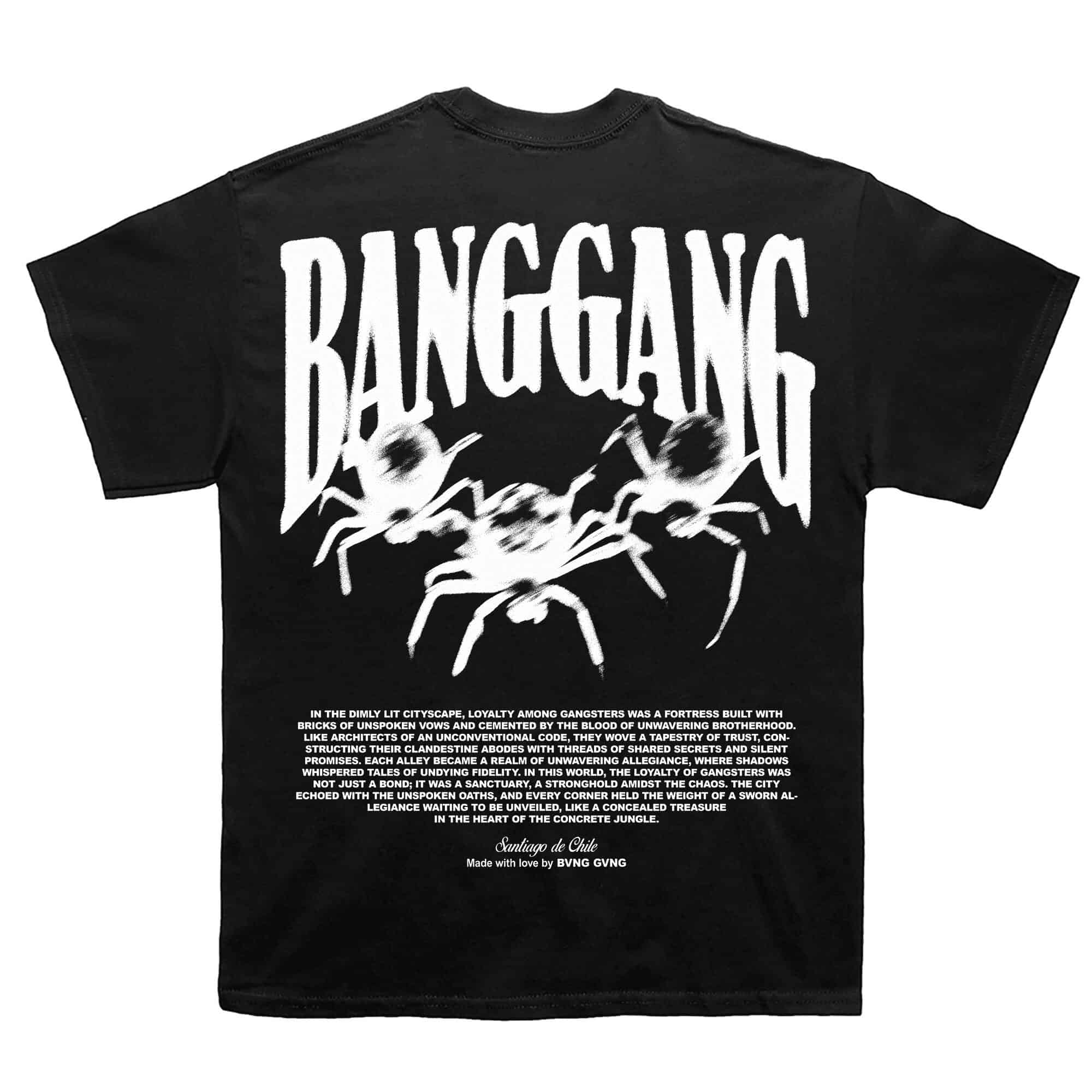 Polera Silence Black - BANG GANG