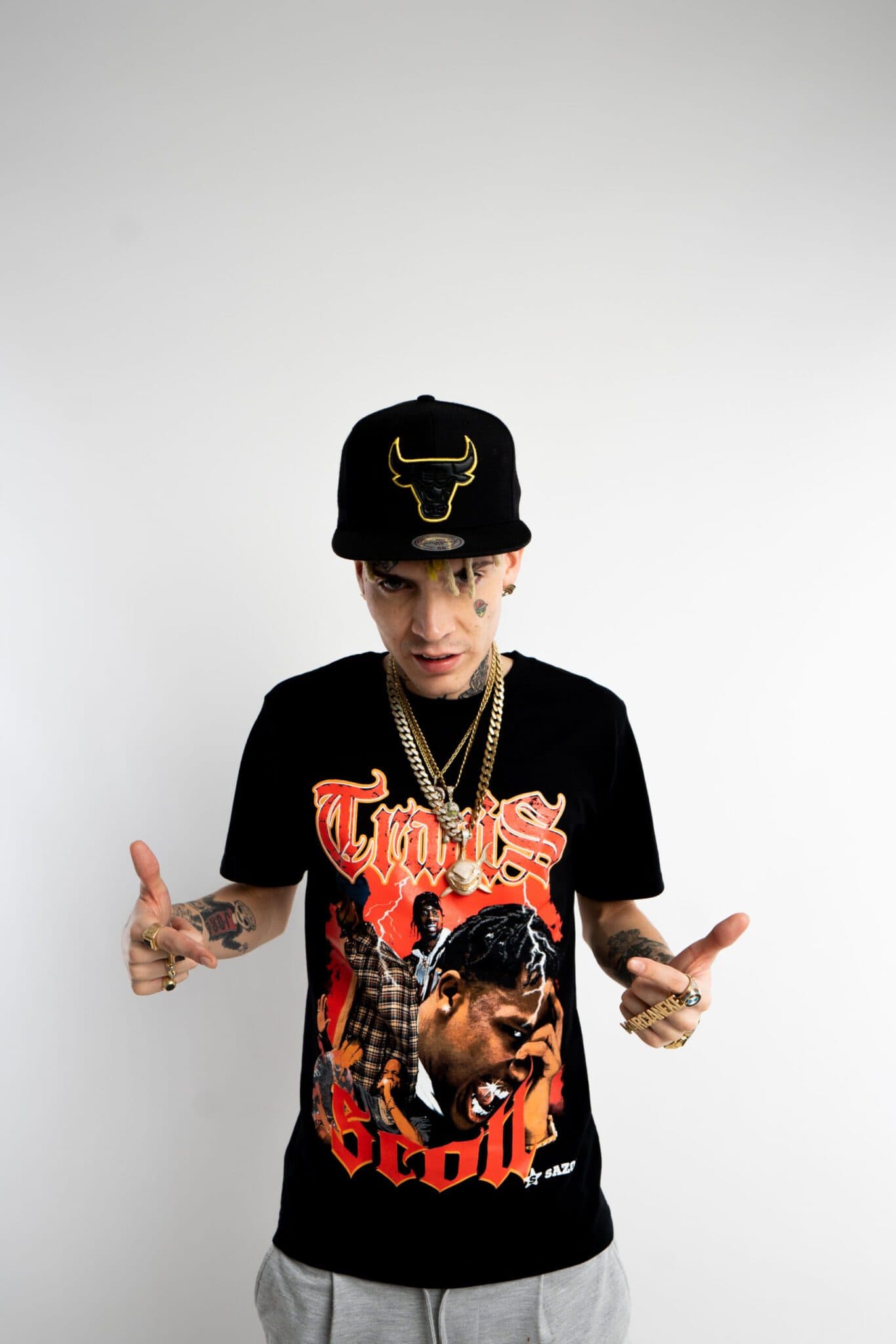 Polera Travis Scott - BANG GANG