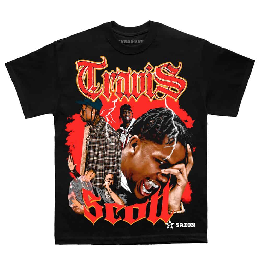 Polera Travis Scott - BANG GANG