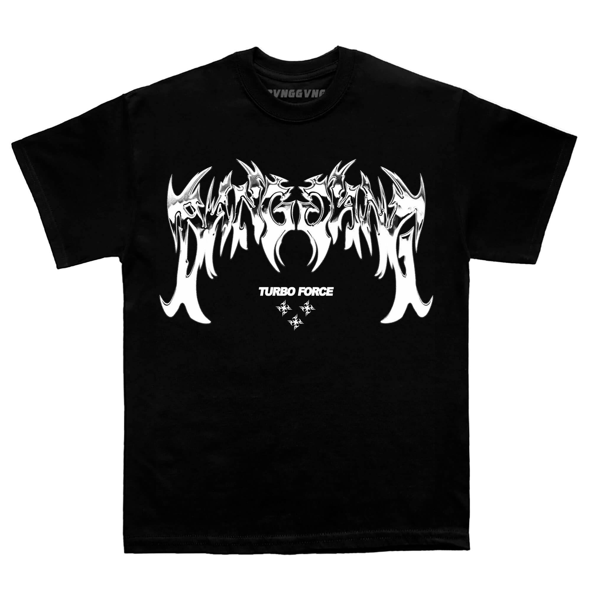 Polera Tribal Engine Black - BANG GANG