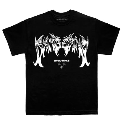 Polera Tribal Engine Black - BANG GANG
