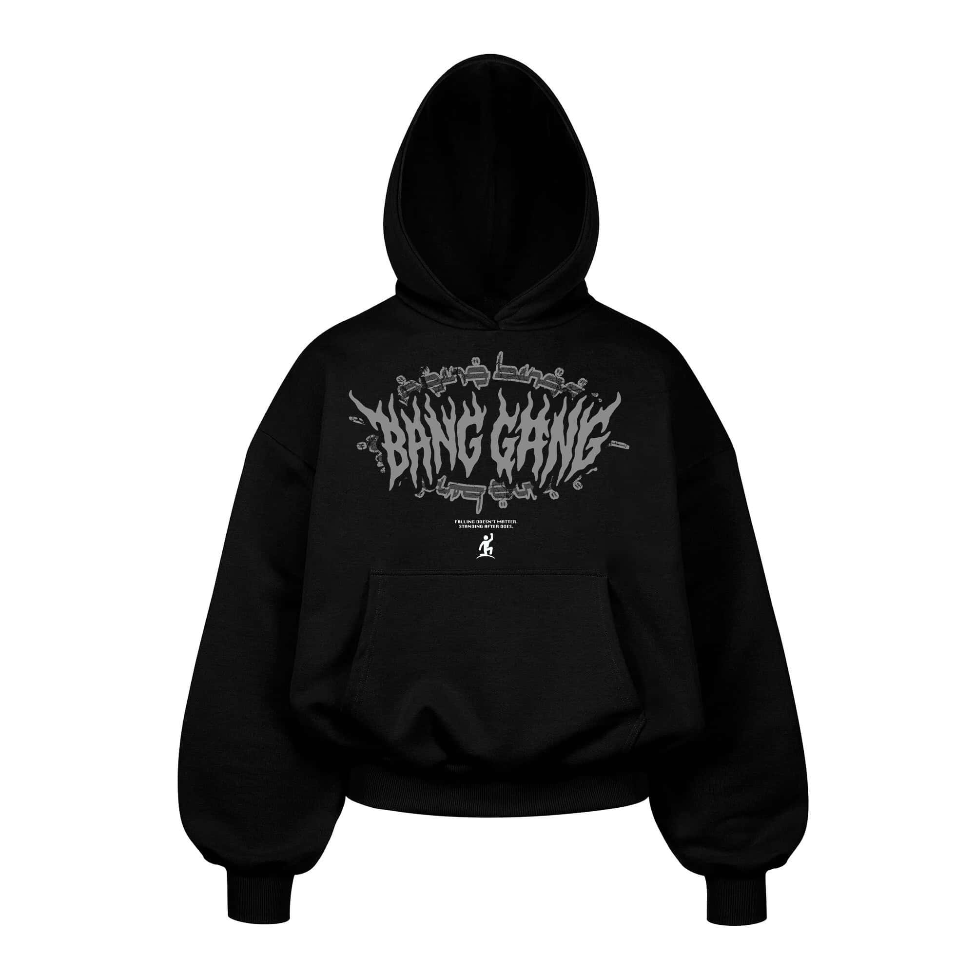 Poleron Bloodline Grey Black - BANG GANG