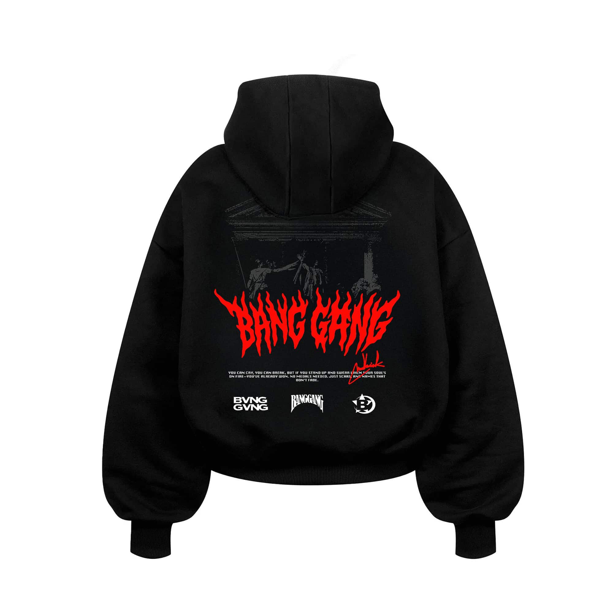 Poleron Bloodline Red Black - BANG GANG