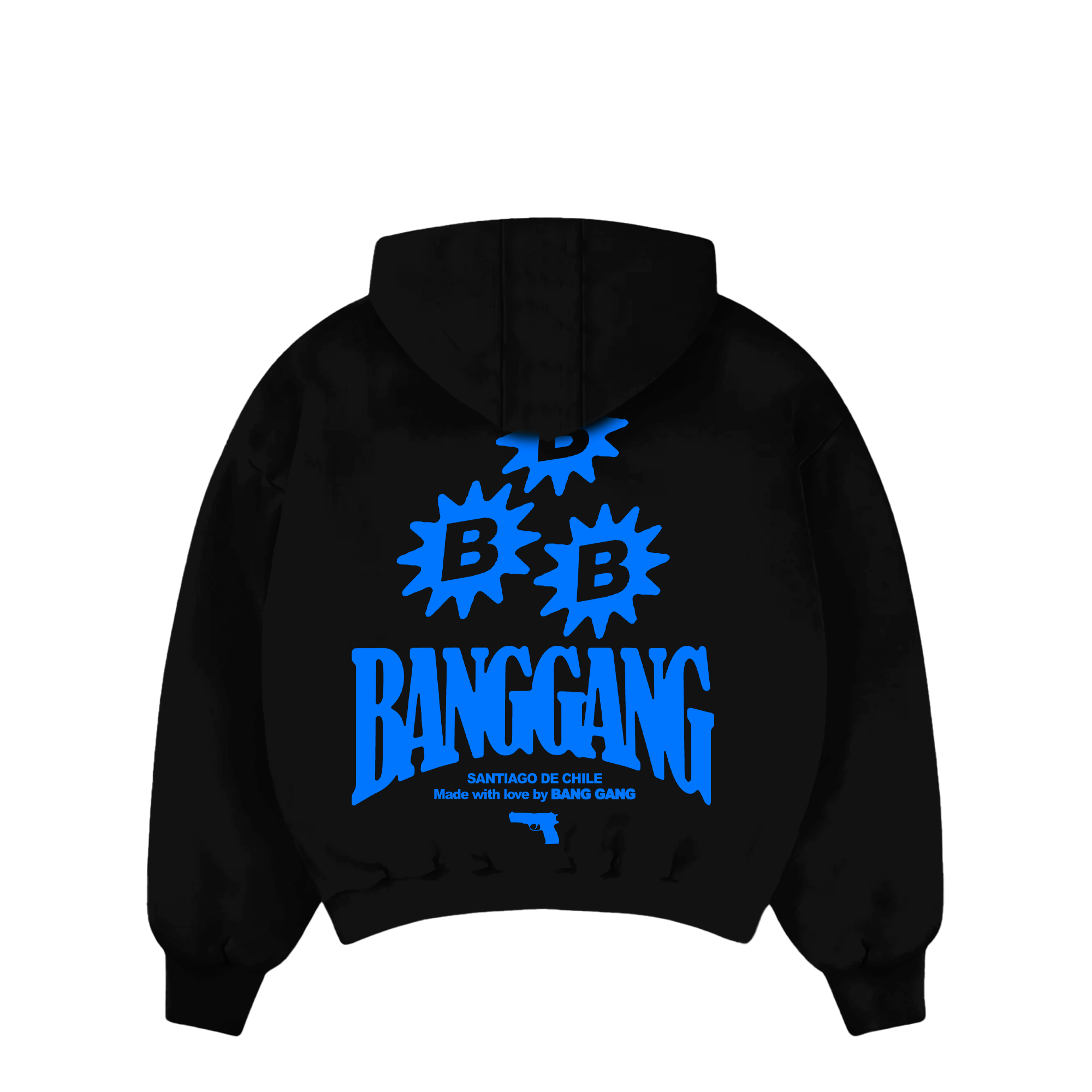 Poleron Shooters Blue Black - BANG GANG