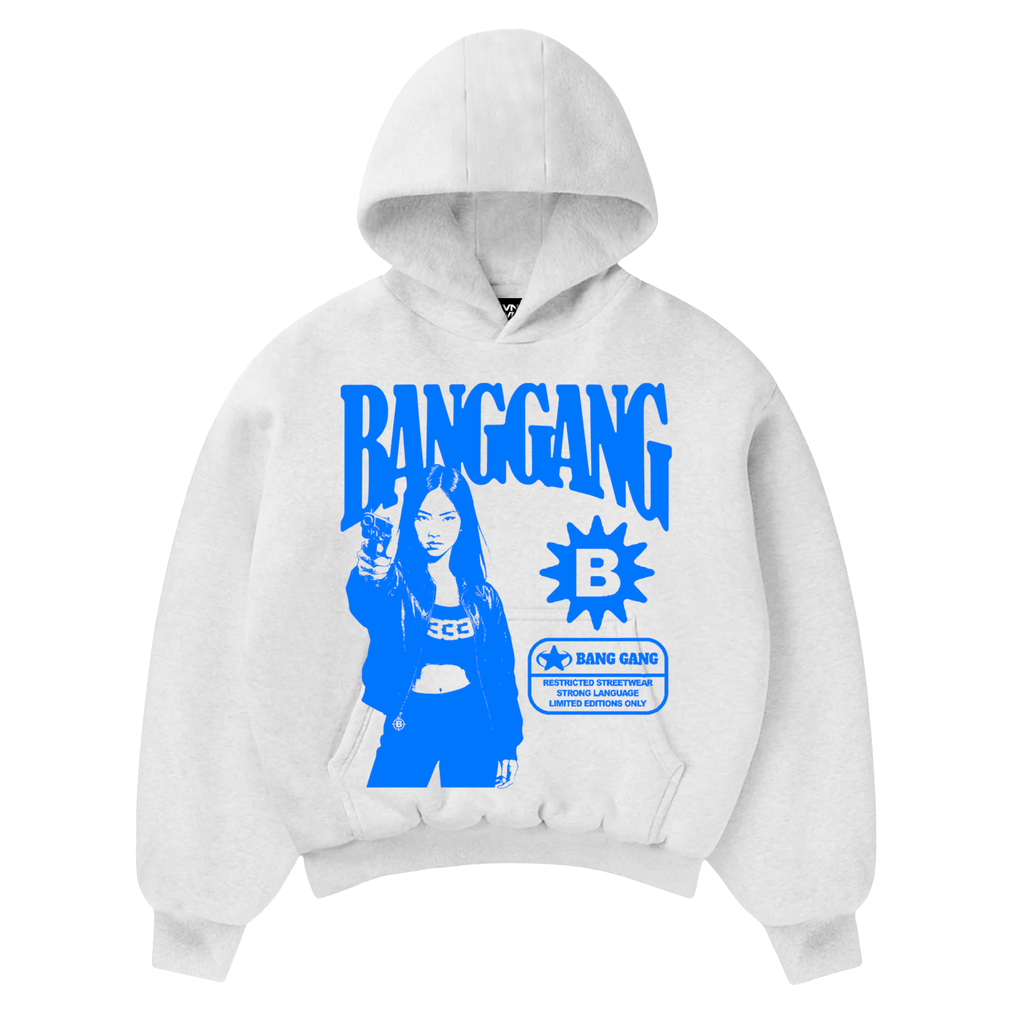 Poleron Shooters Blue Melange - BANG GANG