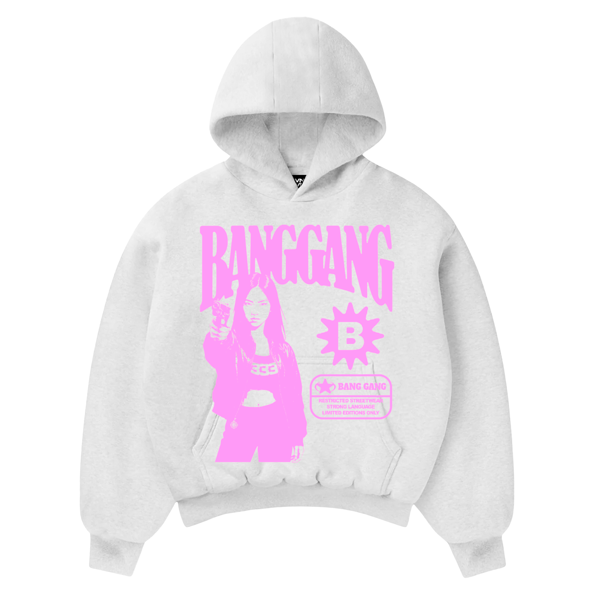 Poleron Shooters Pink Melange - BANG GANG