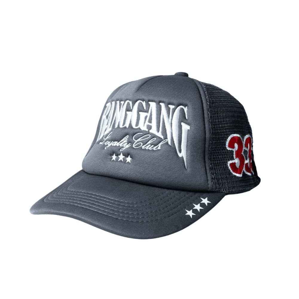 Trucker Hat Loyalty Club Grey - BANG GANG